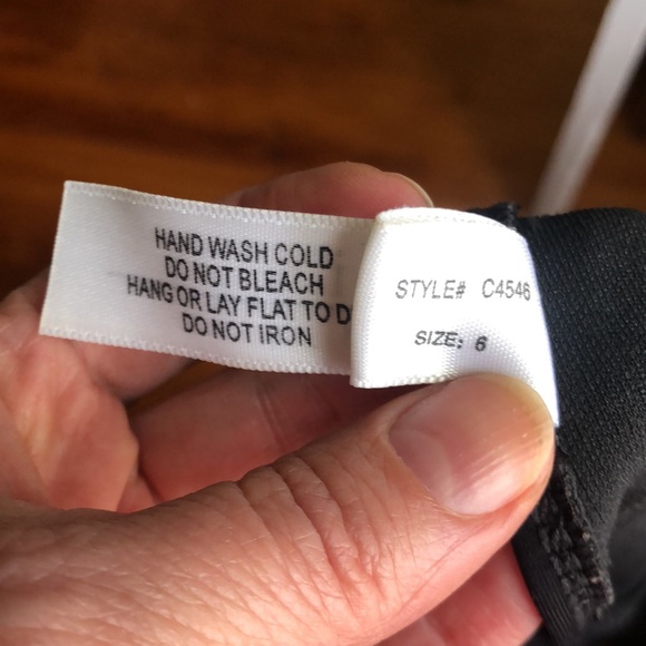 Bikini black swim bottom size 6 - Picture 6 of 6